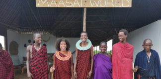 Etnia Massai - Tânzania foto de arquivo pessoal de Rebecca Aletheia